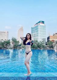 Ảnh 11: Nhan sắc Trâm Anh và dàn hotgirl World Cup sau 1 năm